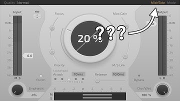 Using Mid Side Processing and Understanding how Mid/side works in Plugins!