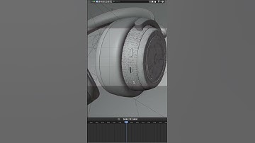 First Headphone Animation Render in Blender #beautyblender  #blenderrender #blender #ytshorts