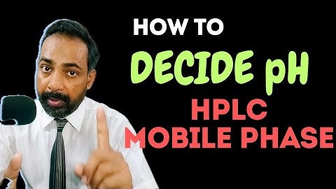 How to decide pH of the mobile phase | HPLC mobile phase preparation | voice of kayani