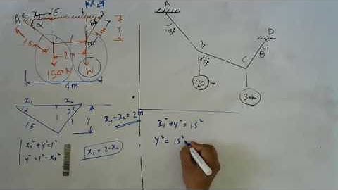 L-19_Engg Mechanics II Practice Ques of Equilibrium of connected bodies