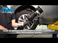 How to Replace Front Strut  Spring Assemblies 2012-2018 Nissan Altima