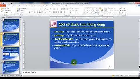 THIẾT KẾ TAB MENU TRONG ACCESS