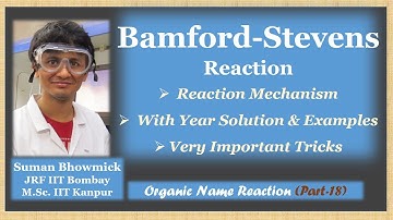 Bamford-Stevens reaction|| Mechanism || Year Solution|| CSIR NET GATE BARC IIT JAM(in Hindi)