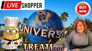 LIVE: UNIVERSAL STUDIOS for Shopping and Treats