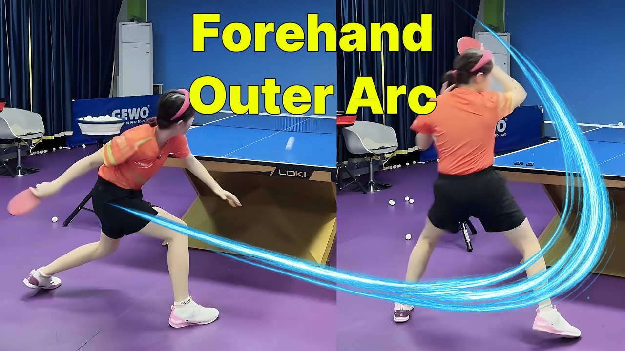 Секрет внешней дуги: Превратите ваш форхенд из слабого в оружие