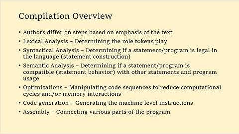 CS332 M05.1 Lexing and Parsing (1 of 3)