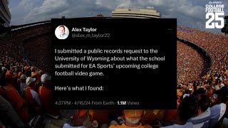 This Wyoming Journalist Uncovered CRUCIAL Information About College Football 25...