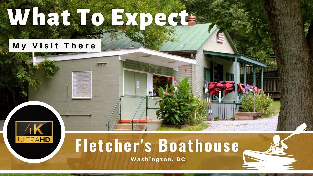 Fletcher'S Cove Boathouse Potomac River Kayaking Launch Boating