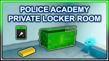 Police Academy Private Locker Room Key Location DMZ