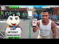 Franklin Blue Gang Gives Impossible Dares To Shinchan Green Gang In GTA 5!