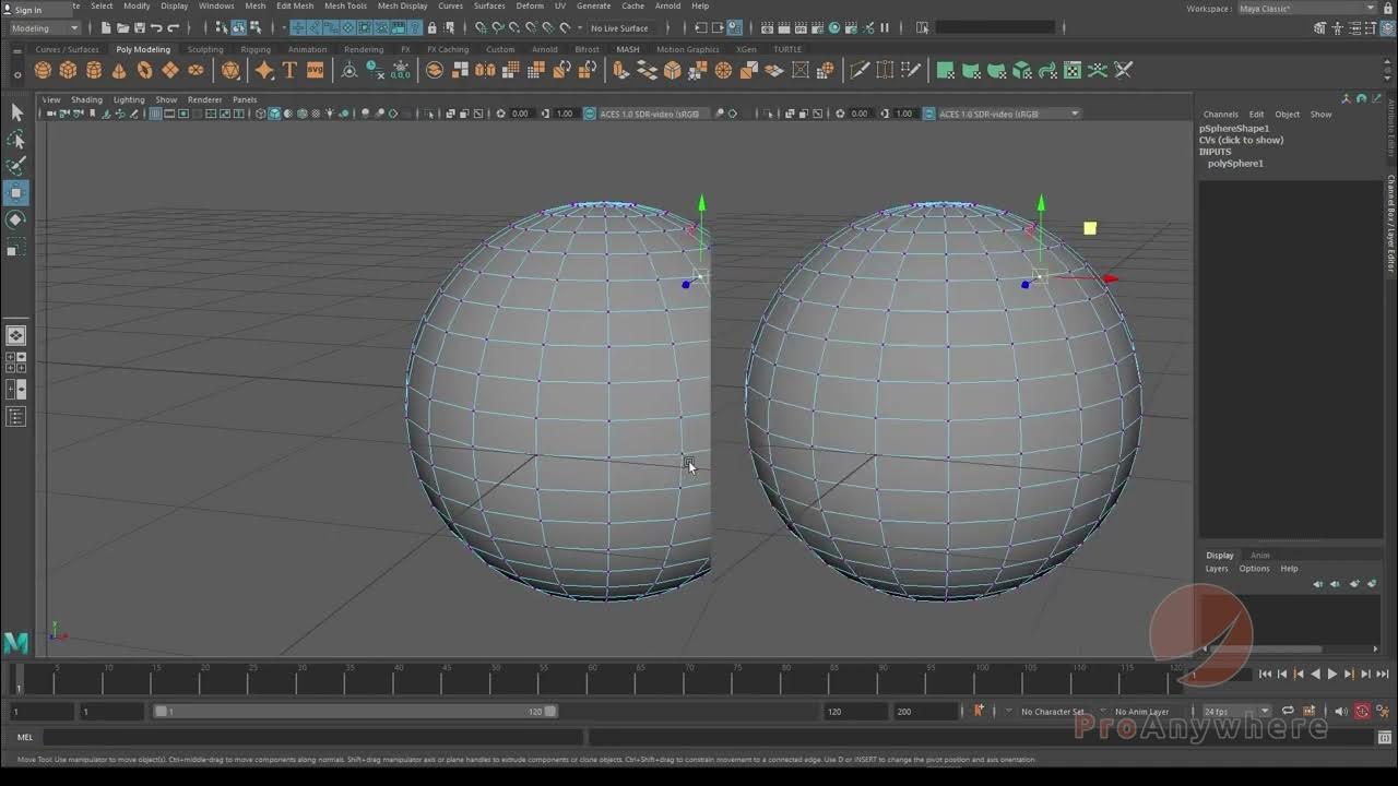Maya 2025 Mastering Radial Symmetry For Stunning 3D Models - 5x8uay5