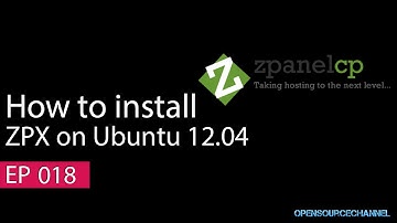 How to: Install ZPanelX on Ubuntu Server 12.04