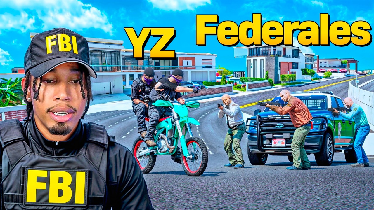 Sacamos La YZ Con 670CC Para Amedrentar Los Federales En Gta Rp