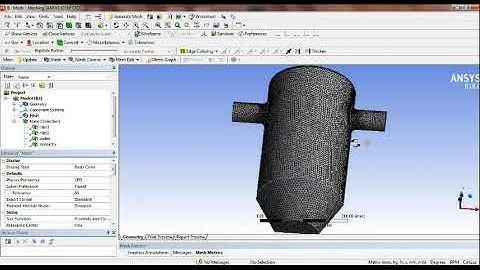 Example 3 :- Fluid flow through mixing chamber