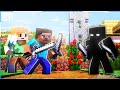 Alex and steve vs null  pt  2  babu tech  prisma 3d minecraft animation