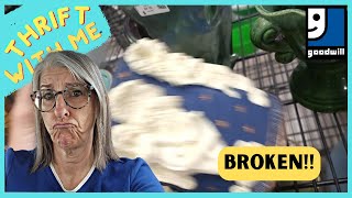 It's All Broken | Thrift With Me at Goodwill | Las Vegas Thrifting