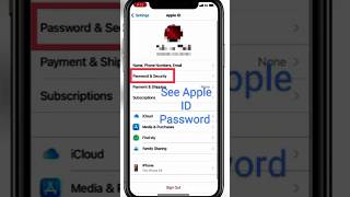 how to check Apple ID password/ how to see Apple ID password/ how to show apple id password