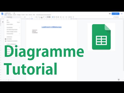Diagramme erstellen - Tutorial Google Sheets