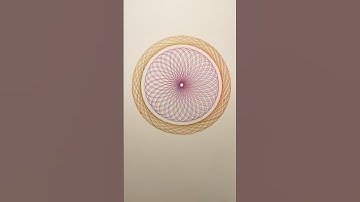Spin with 🩷 Spirography 🌀#spirograph #art #drawing #spirographart #spirographdrawing