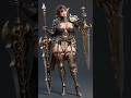 지브러쉬에서 작업 한 3D 소스를 활용 하여 AI 게임 캐릭터 만들기 / Zbrush 3D Works and  AI Game character