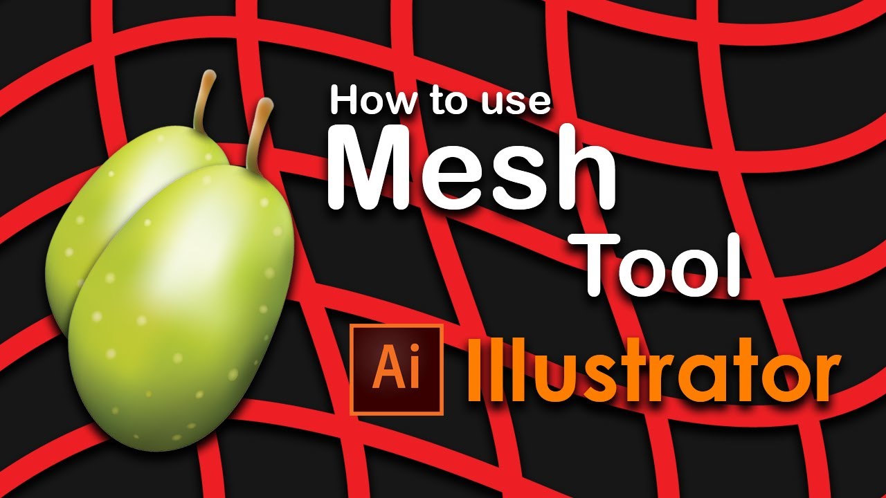 How to use Mesh tool in Adobe Illustrator - YouTube