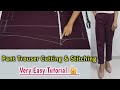 Very easy pant trouser cutting and stitchingpalazzo pant with pocket cuttingfor beginners