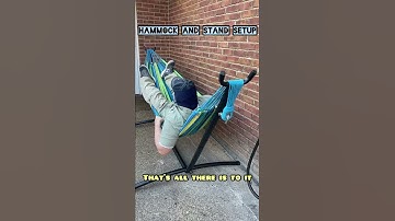 Hammock And Stand Setup #shorts