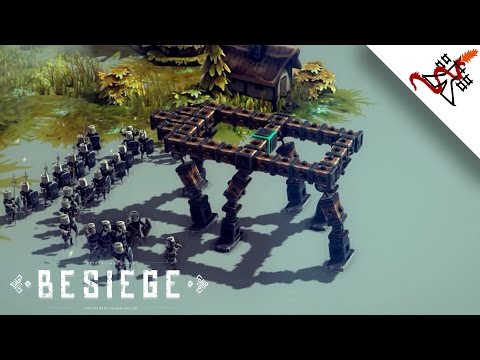 Besiege - How to Create a 6 Legged Machine