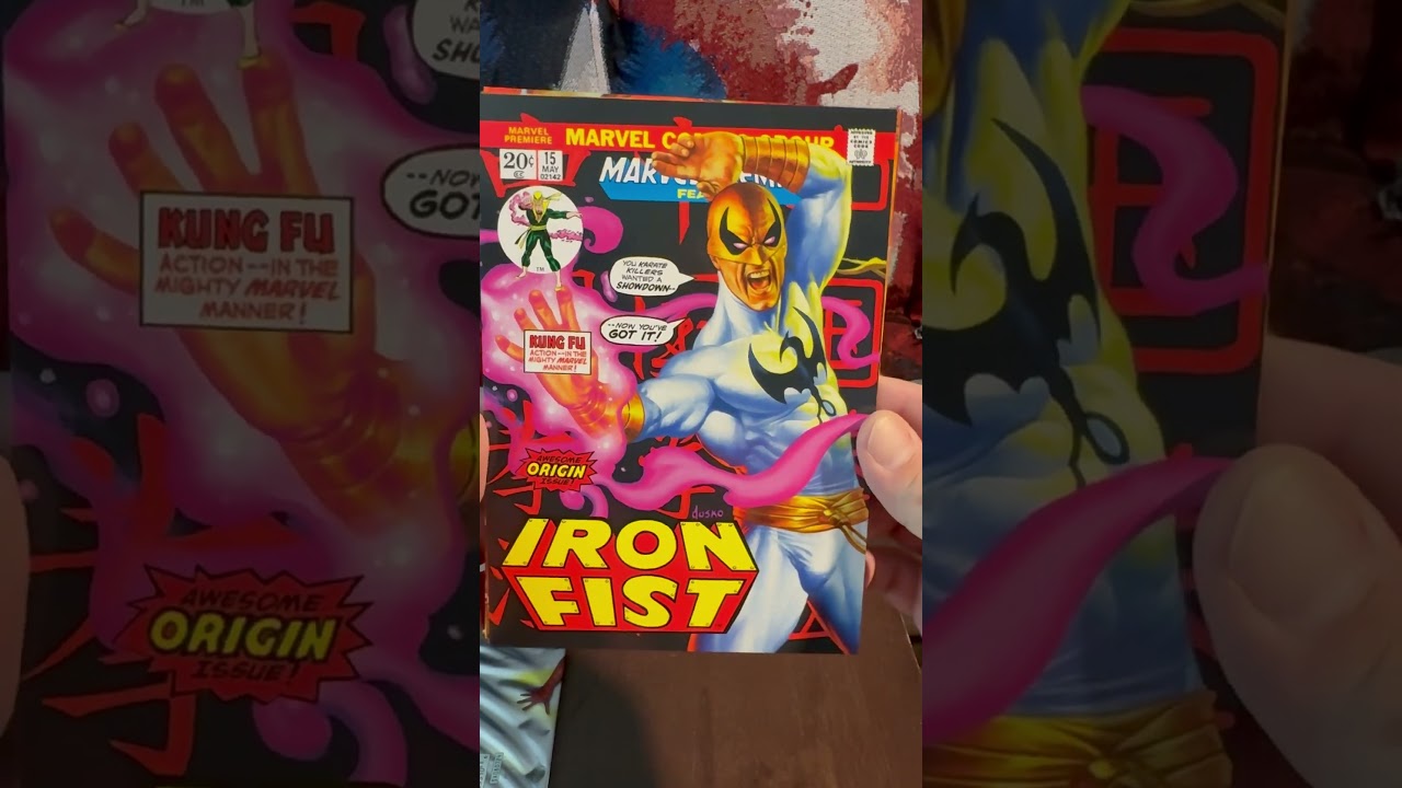 Are these big cards or small comic covers? You decide. 