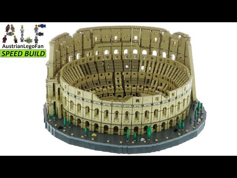 LEGO Icons 10276 Colosseum - LEGO Speed Build Review