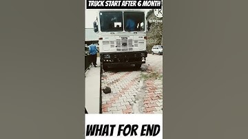 ITI MMV TRADE. TRUCK STARTED AFTER 6 MONTH #mechaniclife . #shortvideo