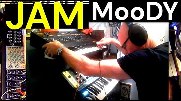 Electronic live jam Behringer Monopoly, Odyssey, Modular Moog Grandmother Arturia Microfreak  nux