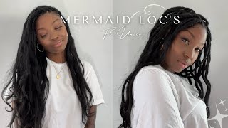 Achieve Mermaid Vibes with Faux Mermaid LOCs: Inspired by Caryn Prince ft. Unice