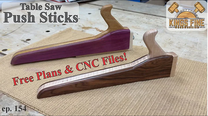 NEW PUSH STICK DESIGN! Free Plans!