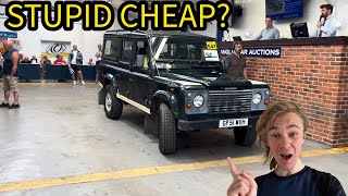 You Won't Believe What This Defender Sold For At Auction (UK Car Auction)