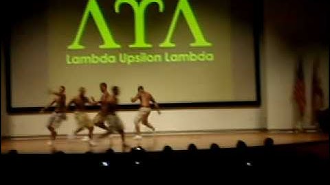 LAMBDA UPSILON LAMBDA  REGGAE STROLL AT STROLLING OF THE BULLS!!