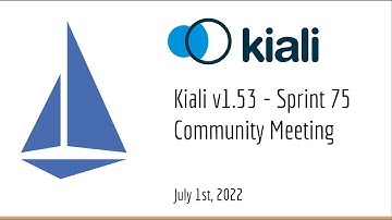 Kiali Sprint 75 Demo [v1.53] - Service mesh management for Istio
