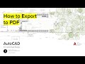 16. How to Export to PDF | AutoCAD for Landscape Design