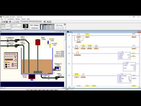 logixpro the batch mix lab utilizing plc counters