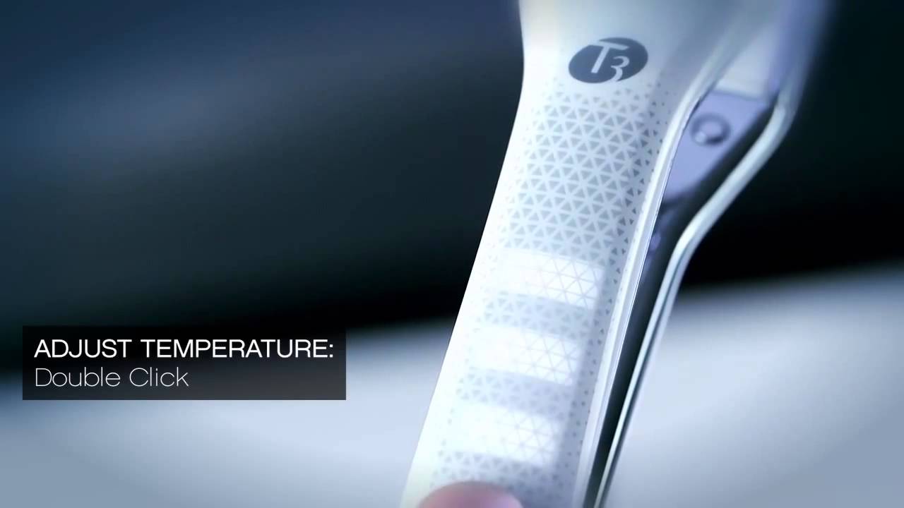 T3 SinglePass X Hair Straightener - YouTube