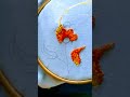 hand embroidery #🪡🪡 work simple design YouTube short viral video #