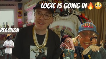 logic is going off Logic - Catch Me If You Can (Official Music Video) REACTION