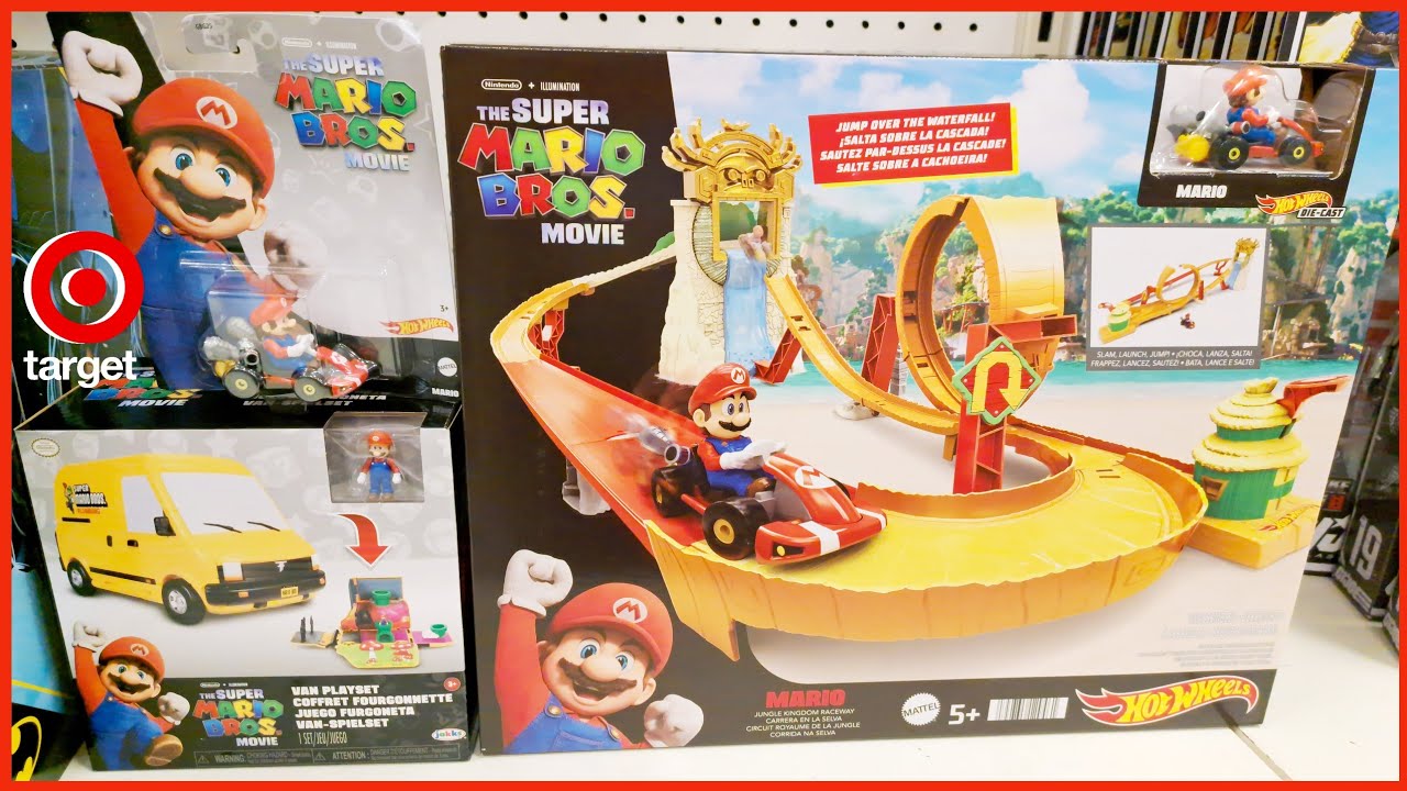 Hot Wheels The Super Mario Bros Movie Jungle Kingdom Raceway