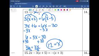 Unit 1 Review 9/2 Odd Problems