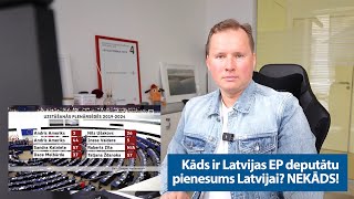 Kāds ir Latvijas EP deputātu pienesums Latvijai? NEKĀDS! / ROBERTS ŽEMAITIS