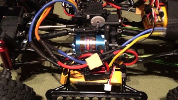 Axial Scx10-Losi hybrid crawler with outrunner Brushless motor