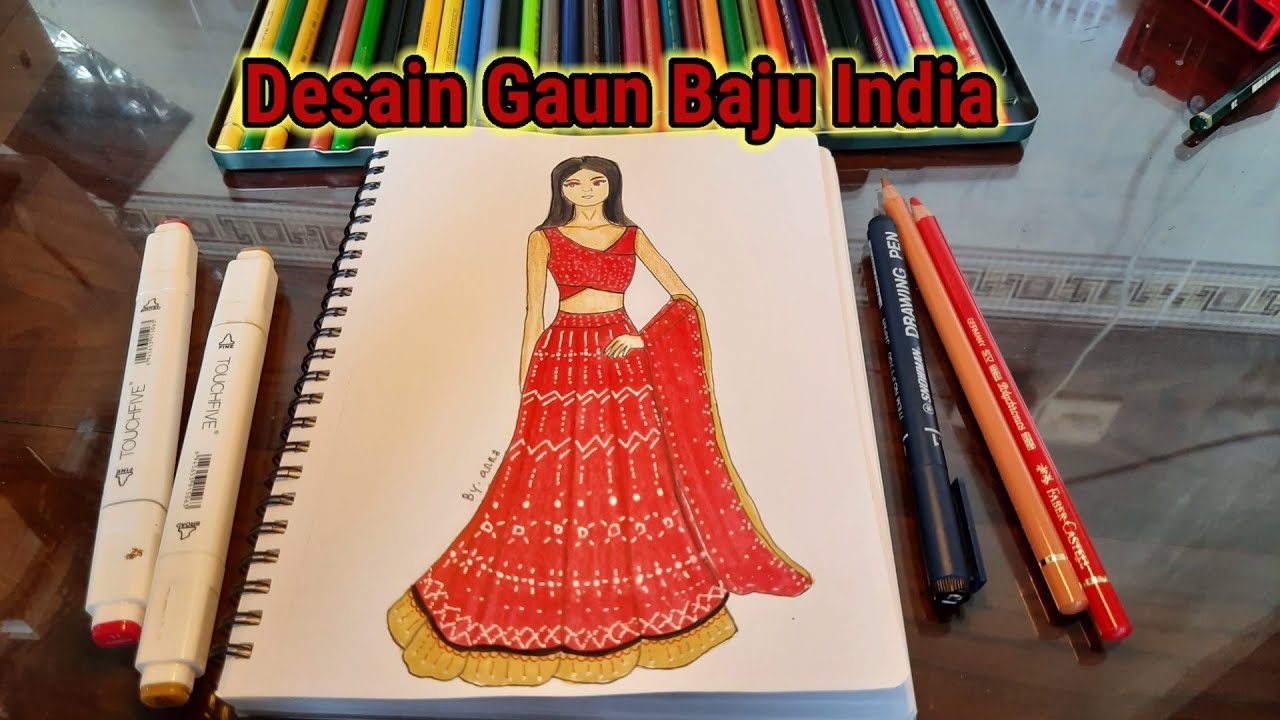  Desain  Gaun  Baju Sari India Modern  Terbaru YouTube