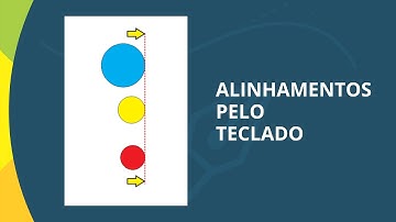 Como Alinhar Objetos com Teclas de Atalho