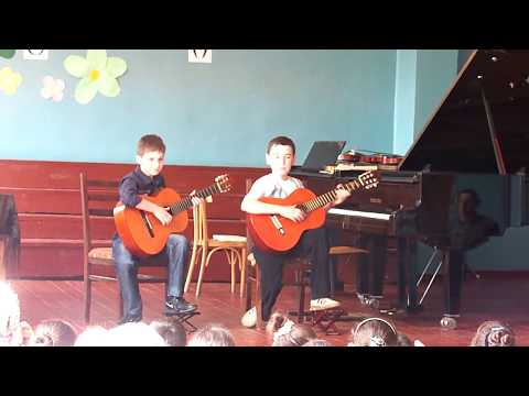 გიორგი მუზაშვილი \u0026 დავით გიუნაშვილი-\"очи чёрные\"