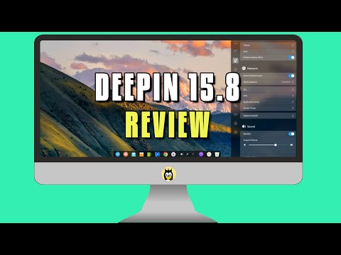 مراجعة توزيعة Deepin 15.8